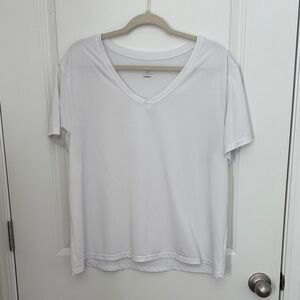Athletic Works Classic White Short Sleeve Tee